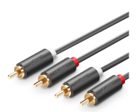 UGREEN AV104 Przewód 2x RCA (Cinch) do 2x RCA (Cinch) 1m 6957303837472 - 1257648 - zdjęcie 2
